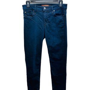 Joe's Flawless Icon Mid-Rise Skinny Women's Jeans Denim Dark Blue - Size 26W